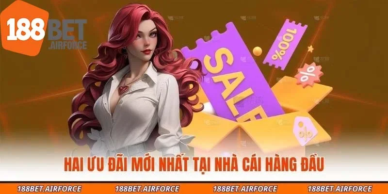 Hai ưu đãi mới nhất tại nhà cái hàng đầu